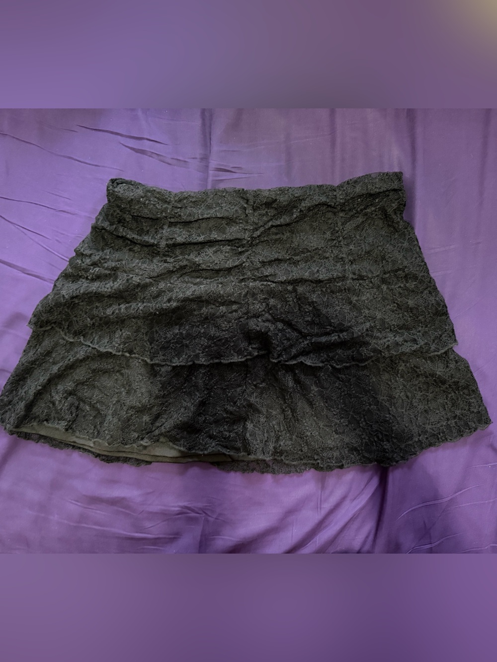 Ruffled Lace Skirt